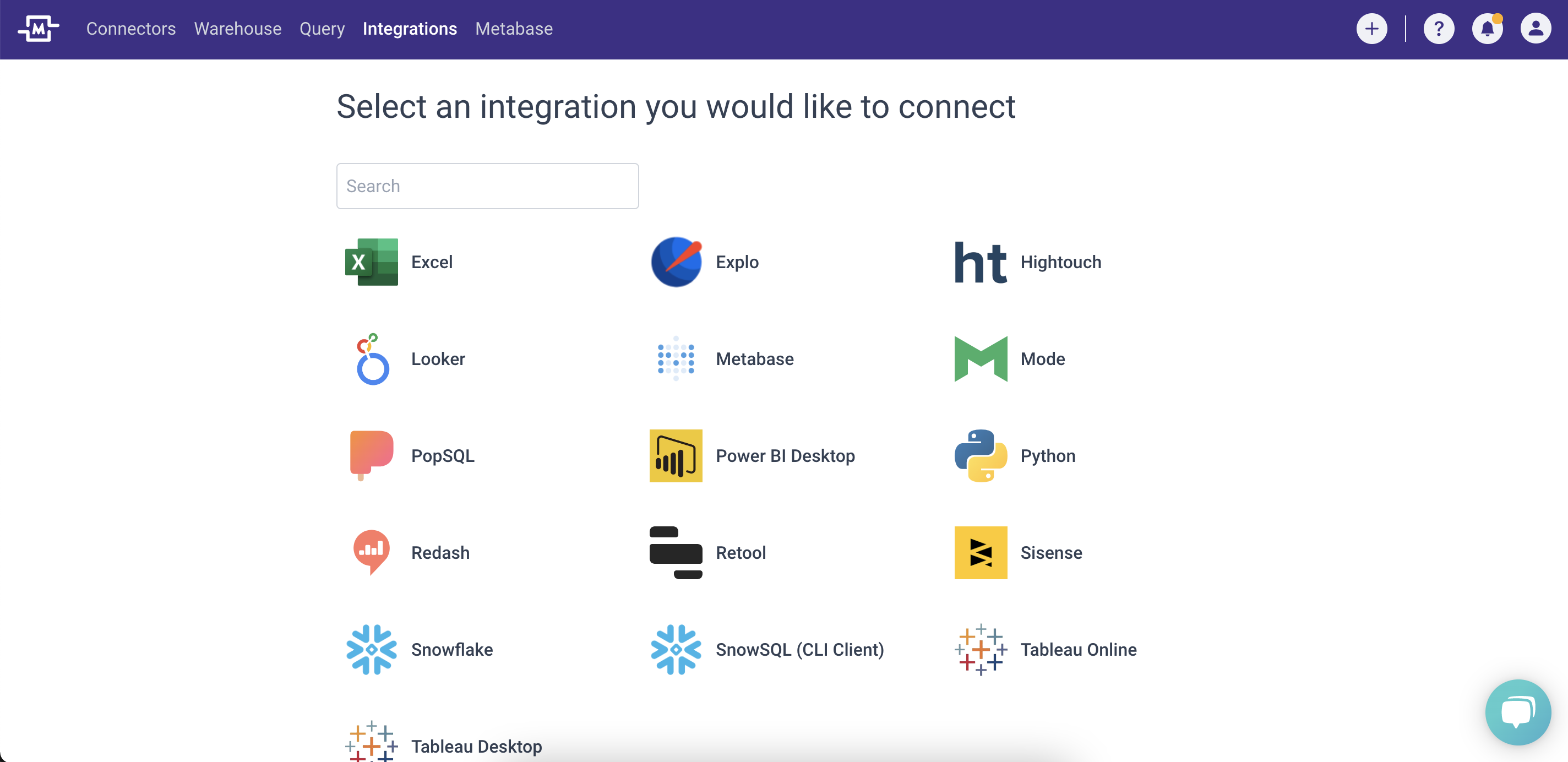 screenshot of Mozart Data